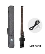 Left-hand Travel Bass Guitar Electric Headless Bass 4 Strings Electric B... - $3,929.12 MXN