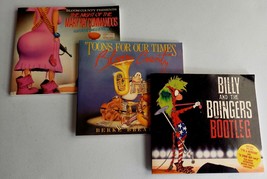 BLOOM COUNTY 3 book lot Mary Kay Toons For Our Time Billy Boingers w/ vinyl - £15.07 GBP