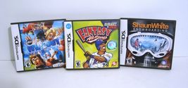 Nintendo DS Wipeout The Game, Baseball 2K8 All-Stars, Shaun White Lot Complete - £9.36 GBP