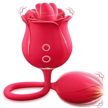 Vibrator Adult Sex Toys For Women - First-Ever Rose Sex Toy With Mini Dildo Vibr - £39.61 GBP