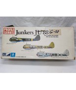 *Incomplete* Profile Series Junkers JU 88 G-10 1/72 Scale Model Kit - $33.60 CAD
