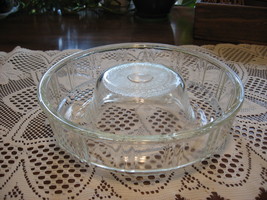 Queen Anne Glasbake/McKee-Clear Ring Mold-Multi Use-USA-1940&#39;s - $18.00