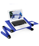 Adjustable Height Laptop Desk Laptop Stand for Bed Portable Lap Desk Fol... - $33.00