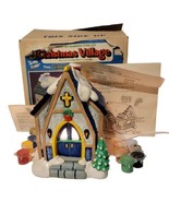 Wee Crafts Country Church Christmas Village Light Up Accents Unlimited P... - £19.46 GBP