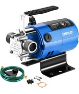 Water Transfer Pump: DEKOPRO Transfer Pump Electric Water Pump Utility P... - $49.49