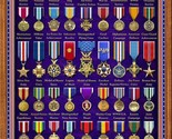 Medals of America Military  Metal Sign - £31.61 GBP