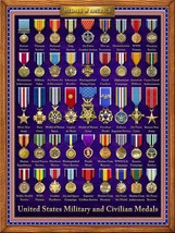 Medals of America Military  Metal Sign - £31.10 GBP