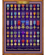 Medals of America Military  Metal Sign - £31.69 GBP