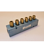 Alkon Corporation Pneumatic Manifold MQ22-4X6-6 | DC: 062800 - $842.97 MXN