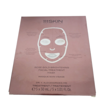 111SKIN Rose Gold Brightening Facial Treatment Mask Set of 4 Sealed Mask... - $22.19