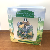 Heritage Mint Water Fountain Collection Cats In A Barrel Music Box 6 Son... - £34.78 GBP