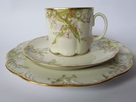 Vintage Porcelain Tea Trio Classic Rose Rosenthal Group Germany . - £26.29 GBP