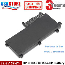 Battery For Hp Probook 640 645 650 655 G2 Notebook 801554-001 Hstnn-Lb6T - $34.19