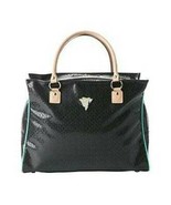 Overnight Bag Travel Tote Shopper Purse GUESS Lambent Black Logo Large N... - £41.81 GBP