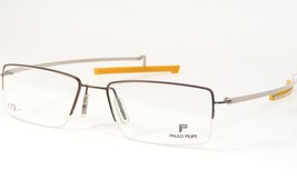 Paulo Pilipe 106 03 Brown /Grey /Orange Unique Rare Eyeglasses Glasses 52-15-150 - $97.02