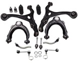 Front Lower Control Arm &amp; Sway Bar &amp; Tie Rod Ball Joints Set for Acura T... - $381.22