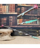 Regalia Wand by Unique Wands - Ribbon, Crown, Resin, Geek Gear, Harry Po... - £24.94 GBP