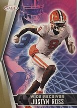 2022 Sage High Series Base Gold #139 Justyn Ross* - Clemson University/K... - $1.70