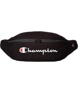 Black Champion Unisex Life Reverse Weave Crossbody Waist Pack Large Fanny Pack - $23.74