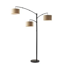 Adesso Cabo Arc Lamp Dark Bronze Bronze - $250.73