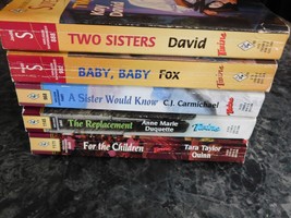 Harlequin Super Romance Twins Series lot of 5 Assorted Authors Paperbacks - £7.80 GBP