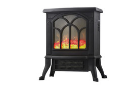 Electric Fireplace Stove Heater Comfort Glow Sanford Portable Black - £116.37 GBP