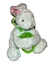 HALLMARK-Snuggles-Doudou White Soft Bunny/Rabbit Plush W/Fillable Easter Egg - £6.26 GBP