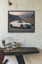 24x32 Audi e-tron GT quattro [UK] 2022 Wooden Framed Poster #1462482,  car print - £84.78 GBP