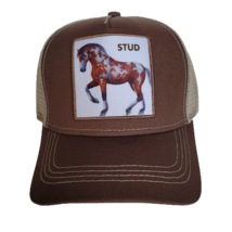 STUD Hat Horse Trucker Baseball Cap Mesh Panel Adjustable One Size Snap ... - $21.77