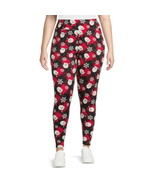 Feeling Festive Women&#39;s Plus Christmas Holiday Plaid Legging Red Sz 3X 2... - $26.75 CAD