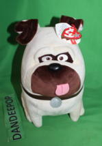 Ty The Secret Life Of Pets Beanie Buddy Mel Dog Stuffed Animal Toy - £15.47 GBP