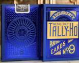 Tally Ho Blue (Circle) MetalLuxe Playing Cards by US Playing Cards  - $15.83
