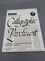 Bienfang Calligraphic Parchment - pack of 50 - 8.5" x 11" - $23.75