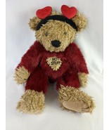 First Main Cutie Pie Bear Plush 11 Inch Hot Stuff Stuffed Animal Toy - $21.95