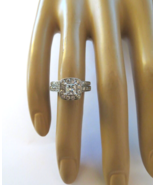 Princess Diamond White Gold 14k Engagement Ring 10k Band 1.12 TCW 6.18g ... - $22,808.23 MXN