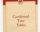 Pennsylvania Railroad Condensed Time Tables April 1955 Form 2 - $11.88