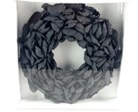 Ikea DERIVERAD Wreath Black 16.5&quot; New 705.060.39 - $39.59