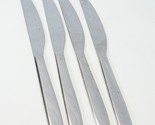 IKEA 22422 Dinner Knives Stainless Glossy Square Handle 8 5/8&quot; Lot of 4 - $15.67