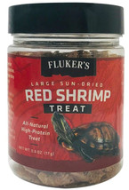 Flukers Sun-Dried Large Red Shrimp Treat 7.2 oz (12 x 0.6 oz) Flukers Su... - £34.99 GBP
