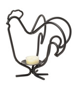 Tea Candle 3-D ROOSTER Wrought Stand Farmhouse Decor Holder USA AMISH HA... - £33.21 GBP