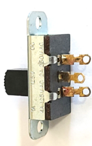 Stackpole 3 Pin Slide Switch 4A 125V AC 1A 125V DC 2A 250V AC NOS - £1.18 GBP
