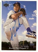 kelly Wunsch signed autographed baseball Card Upper Deck - £7.51 GBP