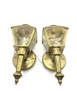 Antique Vintage Underwriters Laboratories Lamp Outdoor Lights Brass Gold - €24,57 EUR