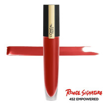L'Oreal Paris Rouge Signature Lightweight Matte Lip Stain  #452 Empowered Pack 2 - $12.99
