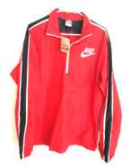 Nike Sportswear Windbreaker 2008 Deadstock Mens M Pullover 1/2 Zip Red N... - $118.75