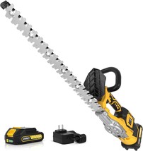 This Electric Handheld Bush Shrub Trimmer Is Cordless And Comes With A B... - £110.02 GBP