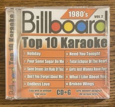 Billboard Top 10 Karaoke, Vol. 2: 1980&#39;s By Various Artists (CD, 2004) - £7.46 GBP