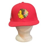 Chicago Blackhawks New Era 9fifty Red OSFM Snapback Inaugural Season Hat... - £15.77 GBP