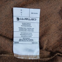 Carhartt 105181 B00 Relaxed Fit Mens Saw Print Graphic Wulnut Heather T-Shirt L image 7