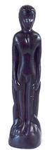 Black Male Figure Candle for Rituals &amp; Spellcasting, Large Size, Magnetic - $608.68 MXN
